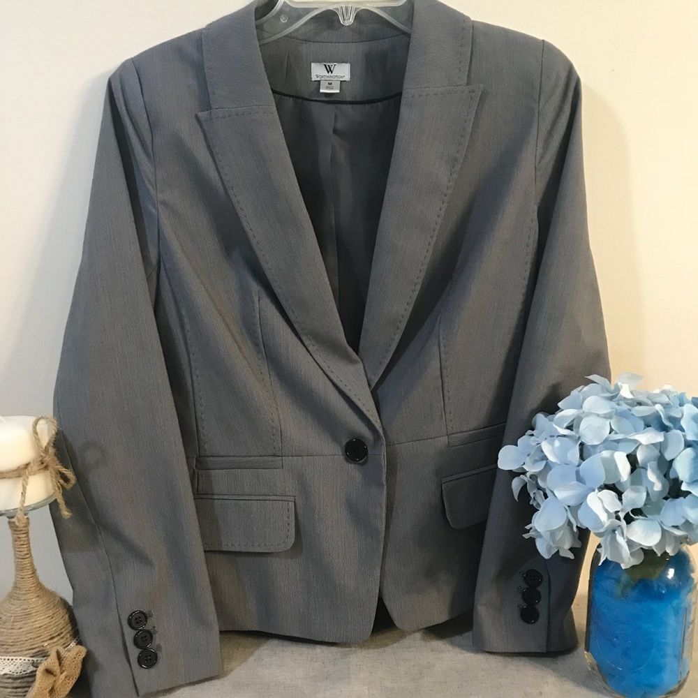 Gray Blazer